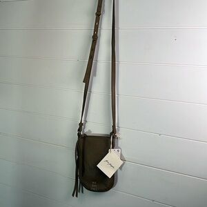 Free People nwt crossbody brown.  B32